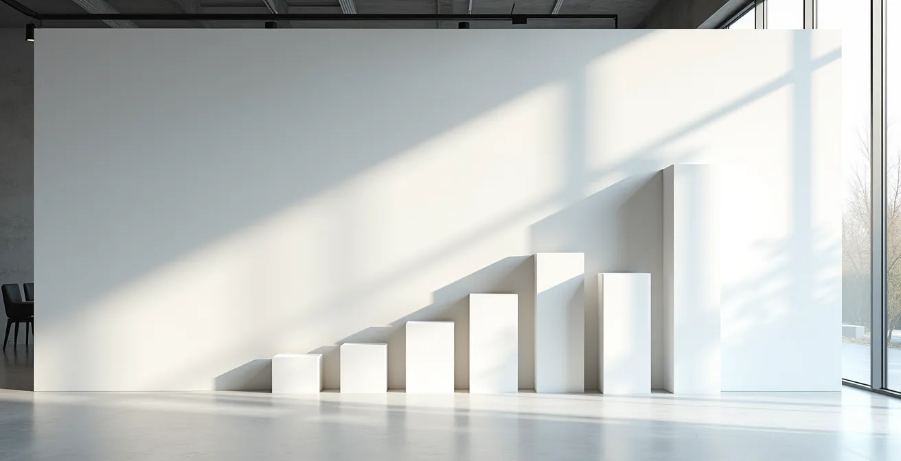 Visual representation of margin optimization strategies in business