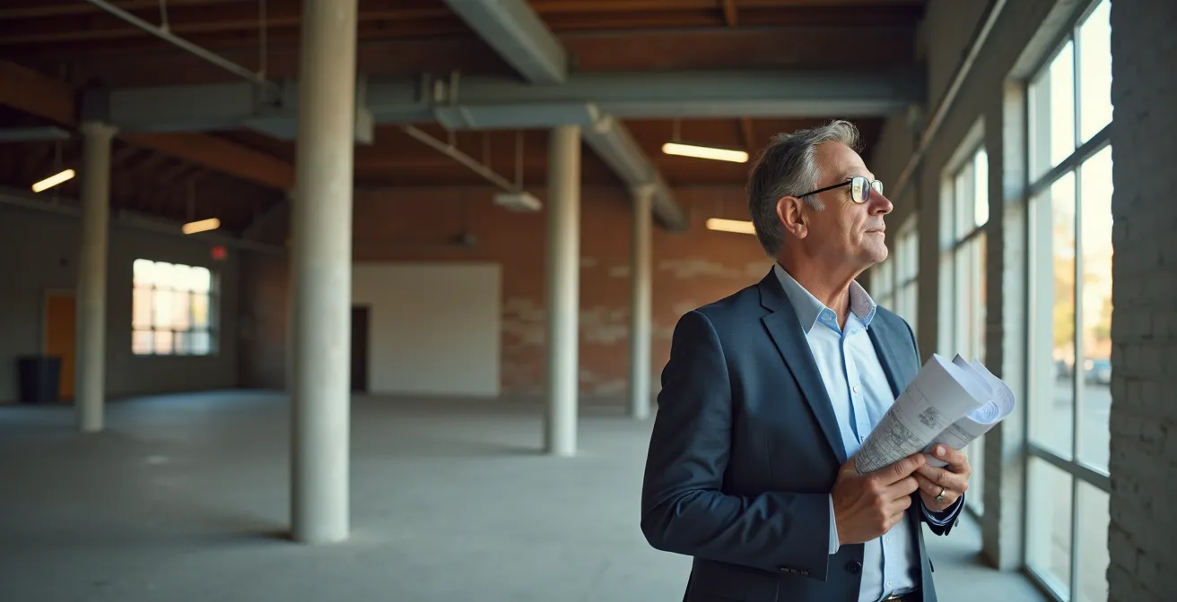 Business owner contemplating strategic transition from operator to CEO