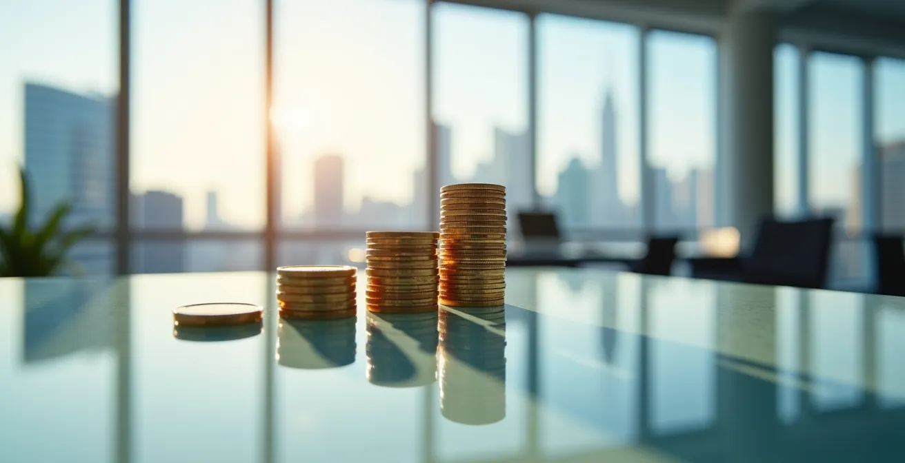 Visual timeline showing franchise investment recovery milestones over years