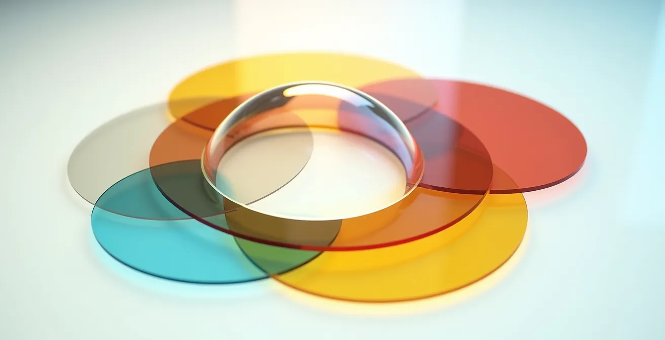 Abstract visualization of overlapping business territories with distinct zones highlighted