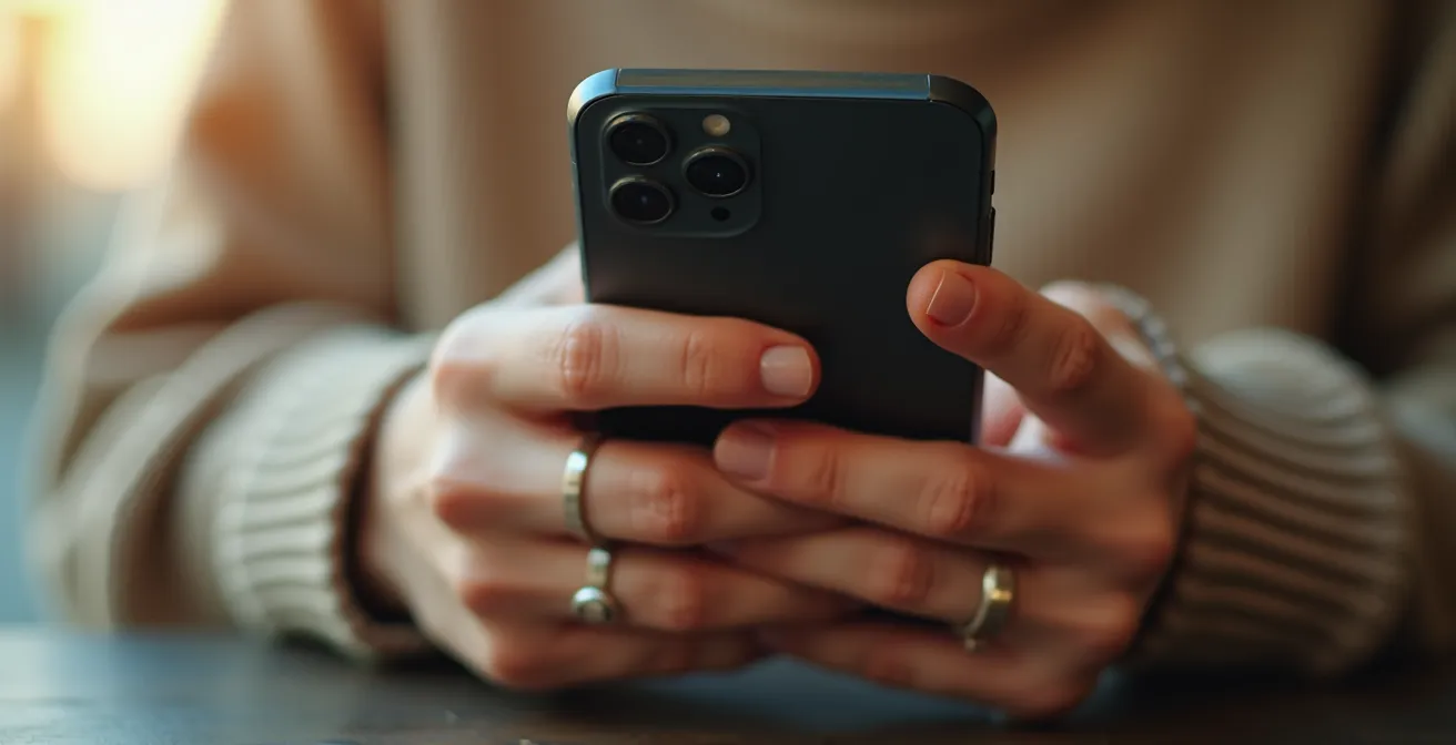 Local parent creating social media content about franchise experience